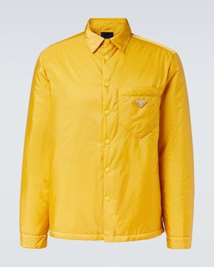 Prada Re-Nylon Shirt - Yellow