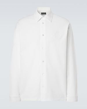 Gucci Cotton-Blend Pique Shirt - White