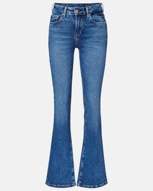 AG Jeans Sophie Mid-Rise Bootcut Jeans - Blue