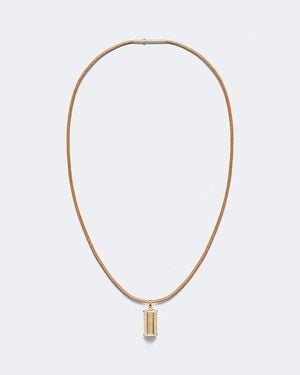 Marie Lichtenberg Collana Weight Baby - Metallizzato
