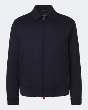 Kiton Bomber - Blu