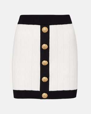 Balmain Mini Skirt - Black