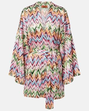 Missoni Zigzag Wrap Cardigan - White