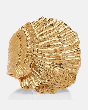 Chloé Oversize-Armreif Shells - Mettallic
