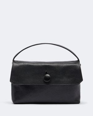 The Row Henkeltasche Sally Small Aus Leder - Schwarz