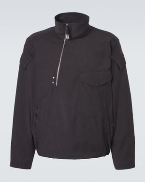 Kiko Kostadinov Farkas Virgin Wool Jacket - Black
