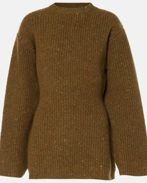 Co. Wool And Cashmere-Blend Jumper - Green