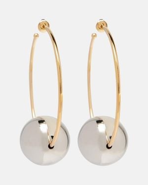 Isabel Marant Elina Hoop Earrings - White