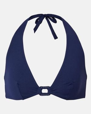 Eres Top De Bikini Navire Adornado - Azul