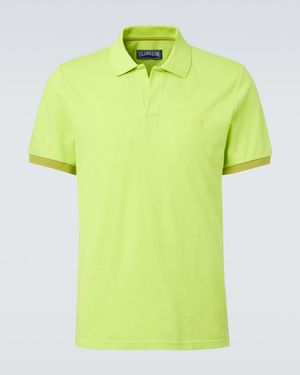 Vilebrequin Cotton Pique Polo Shirt - Yellow