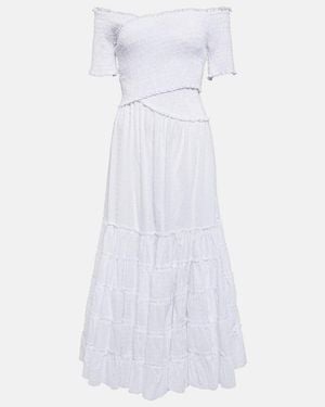 Poupette Soledad Midi Dress - White