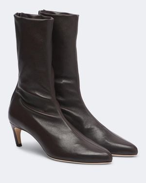 Victoria Beckham Ankle Boots Harlow Aus Leder - Schwarz