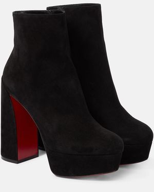 Christian Louboutin Movida Platform Bootie - Black