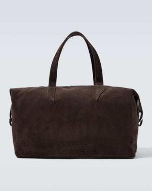 Metier Weekender Nomad Weekend Aus Veloursleder - Schwarz