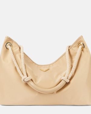 Prada Tote Bag Mariner Large Aus Re-Nylon - Natur