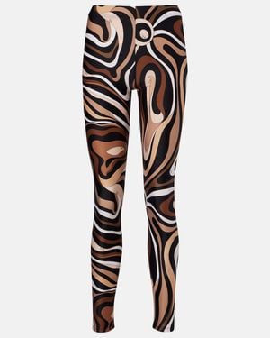 PUCCI Marmo Leggings - Black