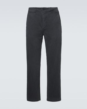 AURALEE Chinohose Aus Baumwolle - Blau