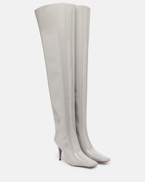 Stella McCartney Eve Over-The-Knee Boots - Grey