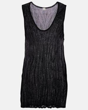 TOTEME Knitted Top - Black