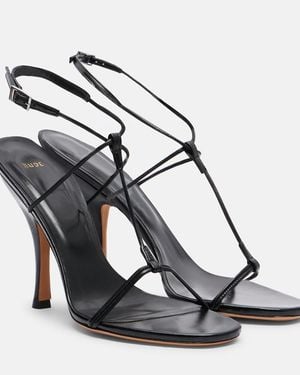 Jude Mixer Leather Sandals - Metallic