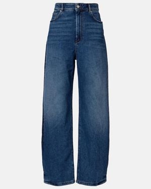 Sportmax Gastone Wide-Leg Jeans - Blue