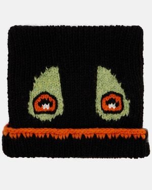 Loewe X Louis Wain Cat Wool-Blend Beanie - Black