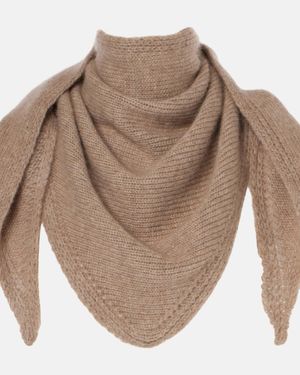 The Row Hit Cashmere Scarf - Natural