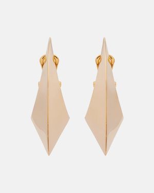Alaïa Orecchini A Clip - Bianco