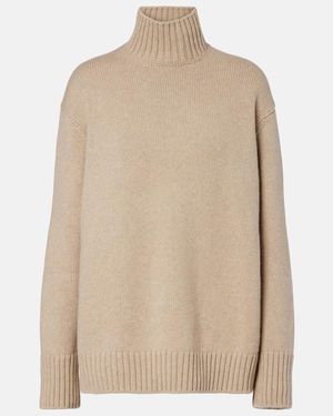 Loro Piana Pullover Aus Kaschmir - Natur
