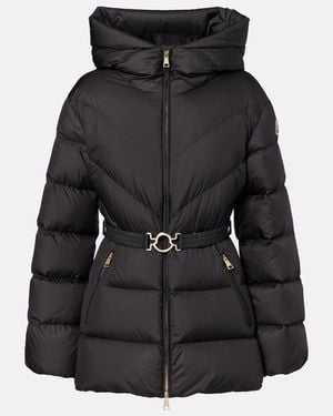 Moncler Daunenjacke Brosse - Schwarz