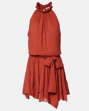 Poupette Bianca Gathered Minidress