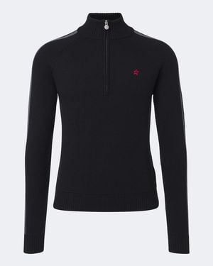 Perfect Moment Pullover La Tour Aus Wolle - Blau