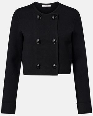 Dorothee Schumacher Sharp Ambition Wool-Blend Jacket - Black