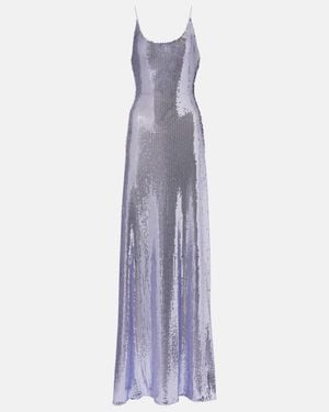 Alex Perry Robe Mit Pailletten - Lila