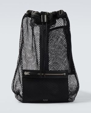 Tom Ford Rucksack Mit Leder - Schwarz