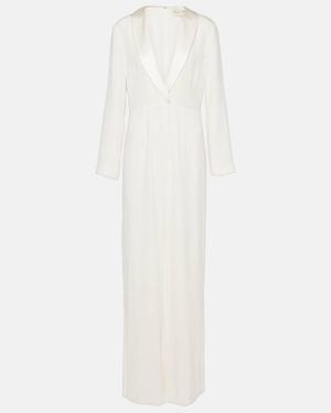 RIXO London Emilia Bridal Jumpsuit - White
