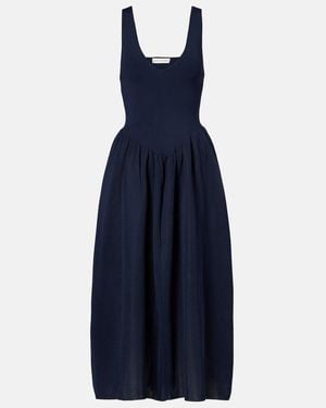 Altuzarra Lollie Midi Dress - Blue