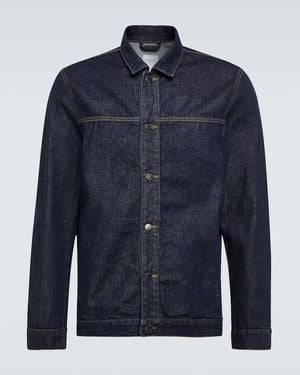 Sunspel Denim Jacket - Blue