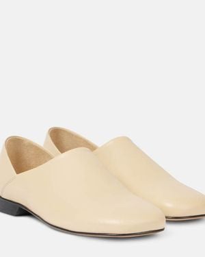 Lemaire Zapatos Slip-On Convertibles De Piel - Neutro