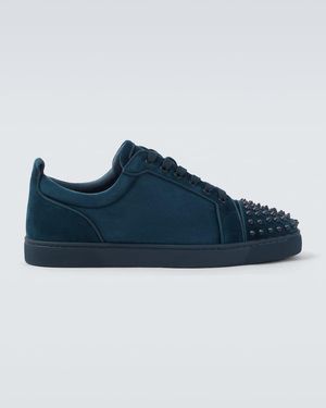 Escarpins Christian Louboutin Exagona Dorés à Paillettes - Pointure 39,5, Talon Très Haut