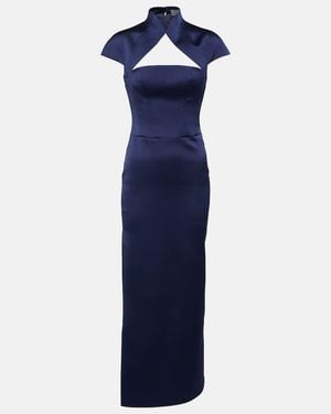 Rasario Bustier Gown - Blue