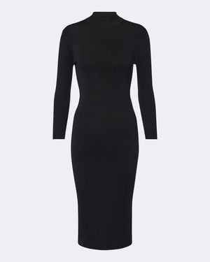 Gucci Abito Midi Horsebit - Nero