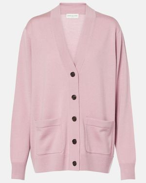Dries Van Noten Wool Cardigan - Pink