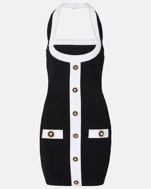 Balmain Backless Dress - Black