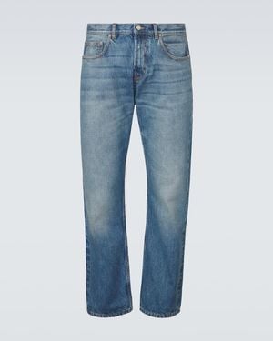 Umit Benan Straight Jeans Kevin - Blau