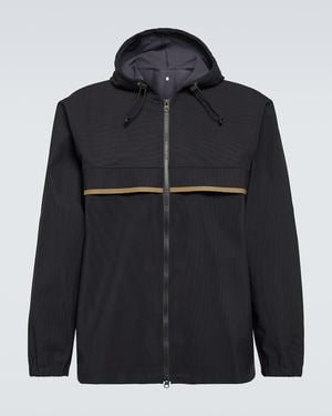 GR10K Hooded Fleece Jacket - Black