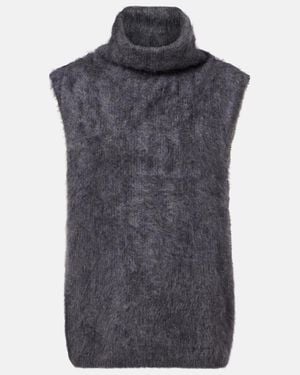 Lisa Yang Aisla Cashmere Turtleneck Jumper - Blue
