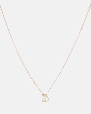 Saint Laurent Collar Cassandre - Blanco