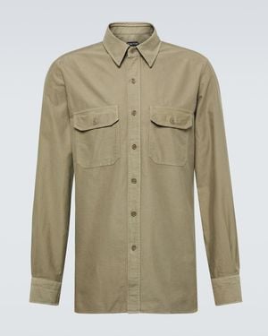 Tom Ford Cotton Shirt - Green