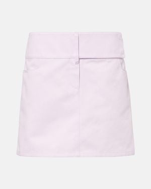 Courreges Belted Miniskirt - Pink